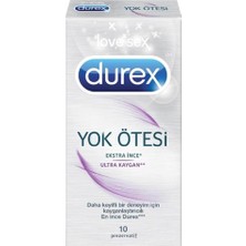 Astraltech Durex Yok Ötesi Ultra Kaygan Prezervatif 10 Lu