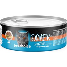 Astraltech Prochoice Döner White Fish, Sos Içinde Beyaz Balıklı Tam & Dengeli Yetişkin Kedi Maması 70 gr x 12