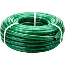 Astraltech Beylini 1/2" 25 Metre Örgülü Bahçe Hortumu Balkon Bahçe Sulama Temizlik Araç Yıkama Su Hortumu Dola