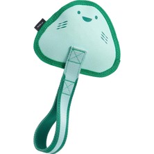 Astraltech Bark Köpek Oyuncak Flingray, Içerideki Köpekler Için Gizli Gıcırtılı Oyuncak, Çekme Için Naylon Kay
