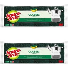 Astraltech Scotch Brite .4'lü Tırnak Koruyuculu Sünger x 2 Adet