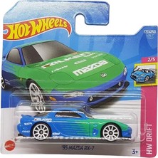 Astraltech Hot Wheels - '95 Mazda Rx-7 - Hw Drift 2/5 - HCV86 - Kısa Kart - Falken Tasarım - Greddy - Eibach -