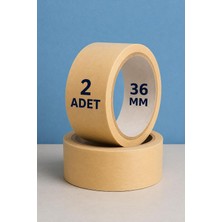Astraltech 2 Adet Kağıt Bant 36 mm Maskeleme Bandı Boya Bandı, Nistabolje
