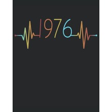 Astraltech 101 Mandalas - Malbuch Ekg Herzschlag Jahrgang 1976 Baujahr Heartbeat: Lustiges Retro Vintage Herzl