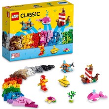 Astraltech LEGO Classic Yaratıcı Okyanus Eğlencesi 11018-4 Yaş ve Üzeri Çocuklar Için 6 Inşa Edilebilen Oyunca