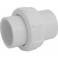 Astraltech WU-1500-S Pvc Boru Ek Parçası, 1-1/2-Inç Kayma Birliği, Çizelge 40, Epdm O-Ring, Beyaz