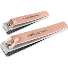 Astraltech Tweezerman Combo Clipper Set, Rose Gold - Tırnak Makası Seti