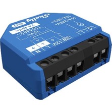 Shelly 1l Gen3 Wi-Fi Bluetooth Matter Hazır Nötrsüz Tek Kanallı Akıllı Aydınlatma Rölesi