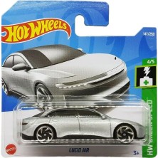 Astraltech Hot Wheels - Lucid Air - Hw Yeşil Hız 4/5 - HCT24 - Kısa Kart - Gümüş Metalik - Mattel 2022