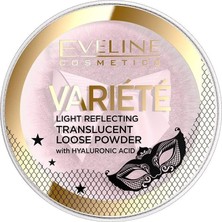 Astraltech Eveline Cosmetics Mineral Pigment Içeren Hyalüronik Asitli, Işık Yansıtan Yarı Saydam Toz Pudra 6 G