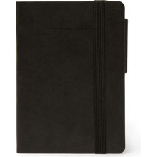 Astraltech Bağlar MYNOT00 Not Defteri, 9.5 x 13,5 cm 9.5 x 13.5 cm Siyah