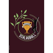 Astraltech Schlagball Siegerin: Schönes Notizbuch Zum Gewinn Der Meisterschaft Für Schlagball Spielerin Und Ma