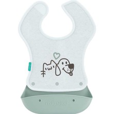 Astraltech Mamajoo 2-In-1 Katlanır Mama Önlüğü / Powder Green
