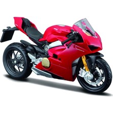 Astraltech Bburago B18-51080 1:18 Ducati Panigale V4, Siyah, 17 x 7 x 10,8 Cm; 90 Gram