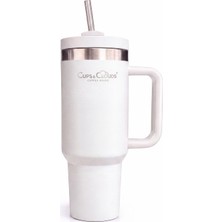 Cups & Clouds Stadler Çelik Pipetli Termos Thermo-Mug 1.2 Litre 12 Saat Sıcak / 18 Saat Soğuk Saklama