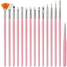 Astraltech Nascita Pembe Tırnak Fırça Seti 15 Li