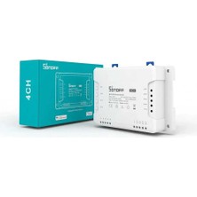 Sonoff 4chr3 4 Kanallı Dın Ray Wi-Fi Akıllı Röle