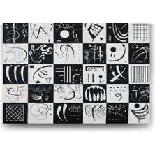 Astraltech Wassily Kandinsky - Thirty Tablosu - 90X60CM