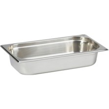 Astraltech Paslanmaz Çelik Gastronom/gastronorm Küvet Gn 1/3-65 (32,5 x 17,6 x 6,5 Cm)