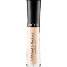 Astraltech Note Cosmetics Note Cosmetics Conceal & Protect Likit Concealer - 05, Soft Ivory