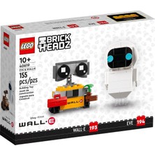 Astraltech LEGO Brickheadz Duvarı-E ve Havva 40619