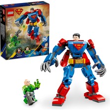 Astraltech LEGO Dc Superman Robotu, Lex Luthor’a Karşı 76302-6 Yaş ve Üzeri Süper Kahraman Sevenler Için Yarat