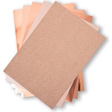 Astraltech Sizzix Rose Gold Surfacez Zengin Kart Stoğu, 20X29 Cm, 50'li Paket