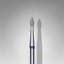 Astraltech Staleks Elmas Manikür Freze Ucu Damla Model Mavi 4mm FA60B018-4
