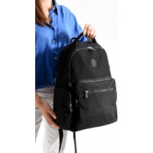 Astraltech Louisiana Polo Bolsas Kadın Okul Sırt Çanta Siyah 1094