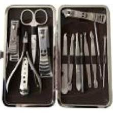Astraltech Emirler Manikür Pedikür Seti 13 Parça El Ayak Tırnak Bakımı Tırnak Makası Profesyonel Full Set Tek