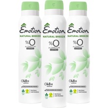 Astraltech Emotion Natural Breeze Deodorant 3X150ML