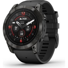 Garmin 010-02804-01 Epix Pro (G2), 51, Saph, Crbngrydlc Ti, Black, Emea Akıllı Saat
