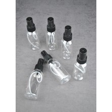 Astraltech 6 Adet Plastik Boş Sprey Fısfıs Şişesi 100 ml Püskürtücü Şişe