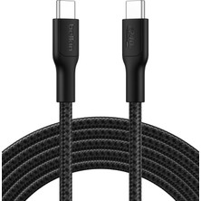 Astraltech Belkin Eco Örgülü - Kablosu, 3 M, 240 W, Yumuşak, Esnek Kablosu, 16,