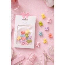 Astraltech Yoonail Professional Nail Ornament Charm, Sevimli Ayıcıklar Temalı Tırnak Süsleme Seti, 10 Parça