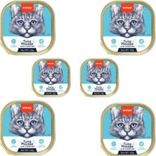 Astraltech Wanpy Ton ve Morina Balıklı Yaş Pate Kedi Mamasi, 40 Gr, 6 Adet, Yüksek Nem Içeriği