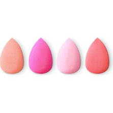 Astraltech Kiko Milano - Mini Hassas Blender Kiti Fondöten ve Kapatıcı Için Mini Süngerler, 4 Parça