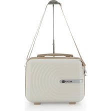 Astraltech Mçs Abs Makyaj Çantası V374 Kemik Şampanya