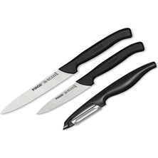 Astraltech Pirge 35087 Günlük Kullanım Mutfak Seti 3'lü, Standart Renk