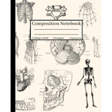 Astraltech Independently Published Composition College-Ruled : Human Anatomy And Physiology Illustrat