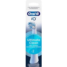 Astraltech Oral-B Io Ultimate Clean Beyaz Diş Fırçası Yedek Başlığı 2 Adet