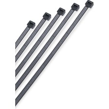 Astraltech Siyah Plastik Kablo Bağı, 3.6X250 Mm, 100 Adet
