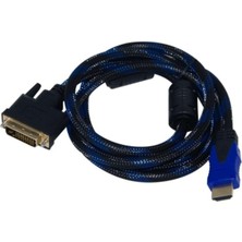 Astraltech Qport Q Hdv DVI 24 ve 1 To HDMI 1.5 Metre Çevirici Kablo