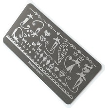 Astraltech Nail Art Stamping Baskı Plakası S01