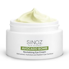 Astraltech Sinoz Avokado Bomb - Nemlendirici Canlandırıcı Kırışıklık Karşıtı Göz Çevresi Bakım Kremi 15 ml