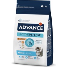 Astraltech Advance Kuru Kedi Maması, Yavru Kedi Maması, Tavuklu, 1.5 kg