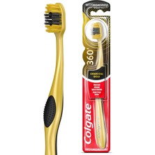 Astraltech Colgate 360 Charcoal Gold Çok Yönlü Koruma Yumuşak Diş Fırçası