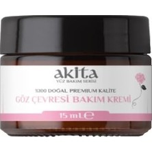 Astraltech Akita% 100 Doğal Göz Çevresi̇ Kremi̇ Gül 15ML