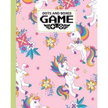 Astraltech Dots And Boxes Game: Unicorns Cover Dots And Boxes Game, A Classic Strategy Game - Large And Small