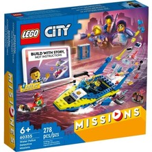 Astraltech Lego® City Su Polisi Dedektif Görevleri 60355-6 Yaş ve Üzeri Çocuklar Için Interaktif, Dijital Mace